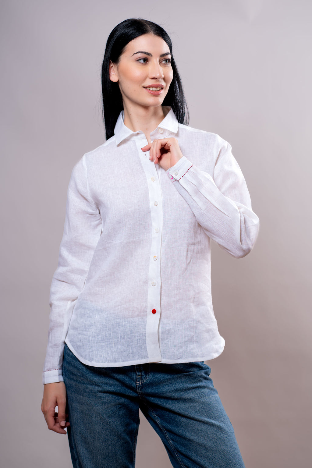 Camicia Donna Bianca chihuahua