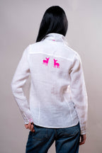 Camicia Donna Bianca chihuahua