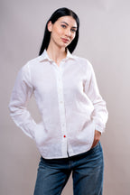 Camicia Donna Bianca bassotto