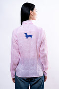 Camicia Donna Rosa bassotto