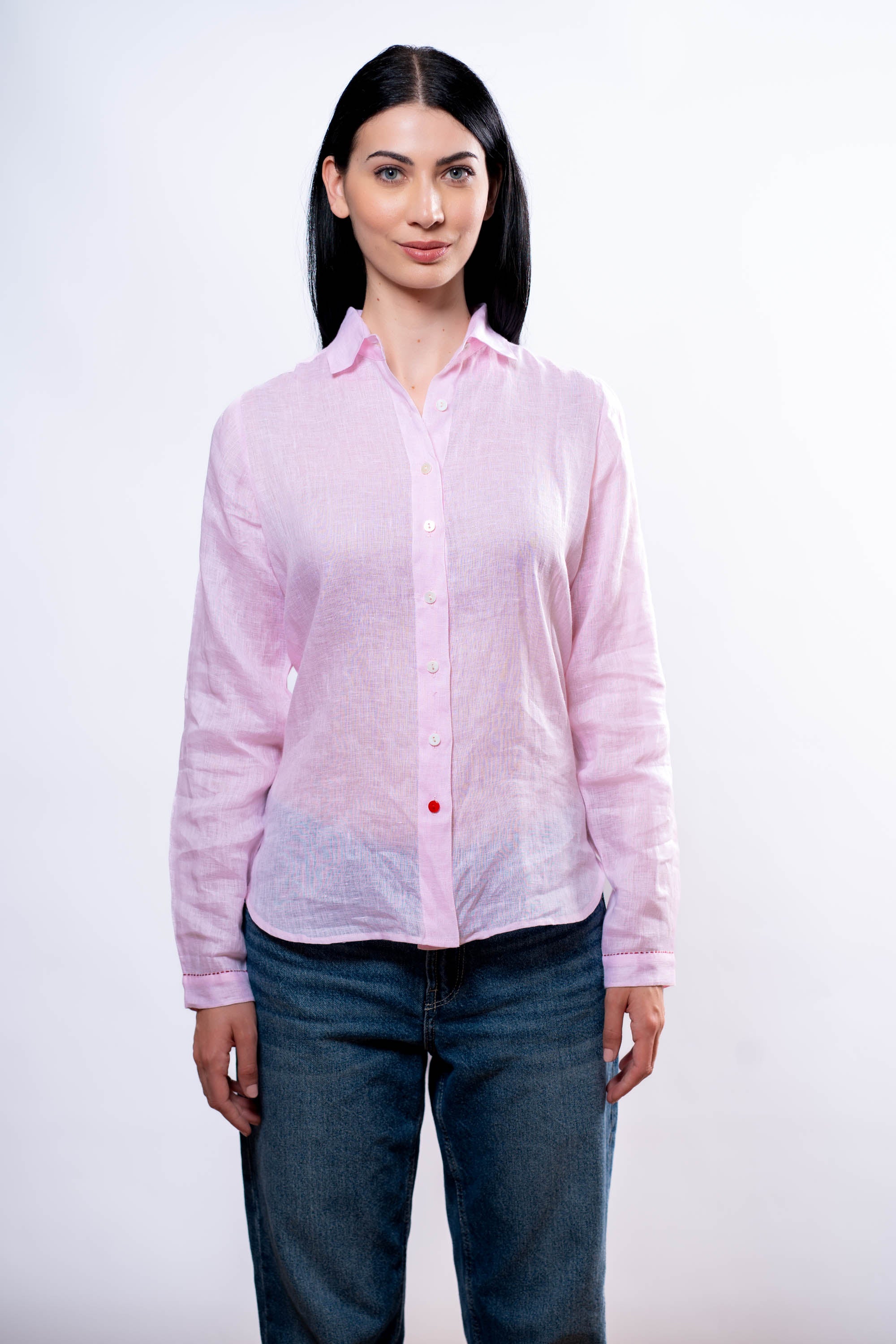 Camicia Donna Rosa corone