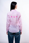 Camicia Donna Rosa corone