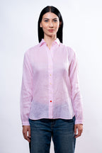 Camicia Donna Rosa quadrifoglio