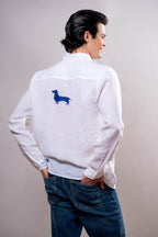 Camicia Uomo Bianca bassotto