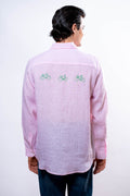 Camicia Uomo Rosa biciclette