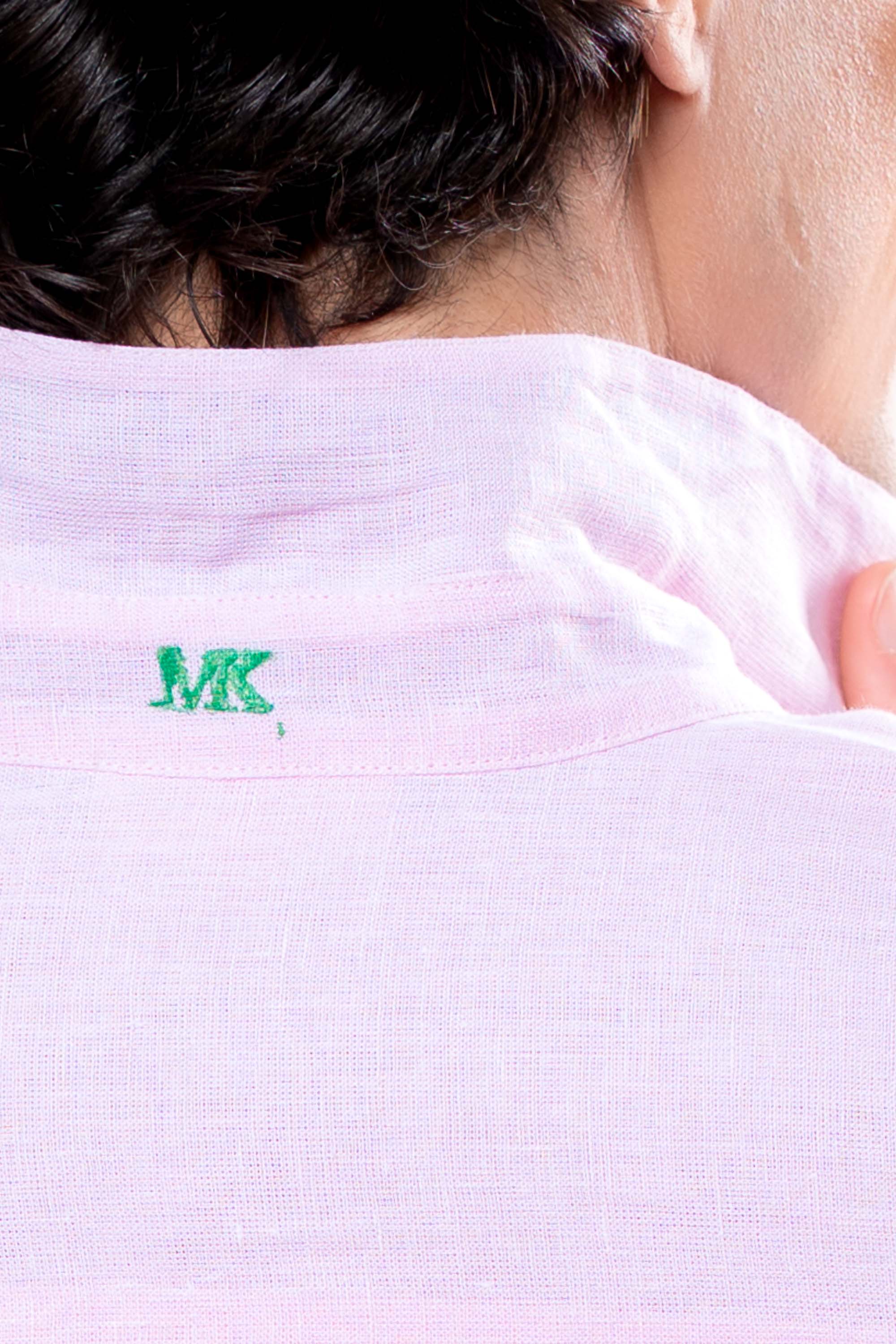 Camicia Uomo Rosa biciclette