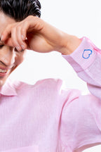 Camicia Uomo Rosa leoni
