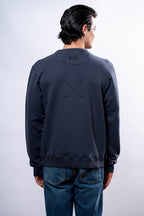 Felpa Uomo Blu ferri golf