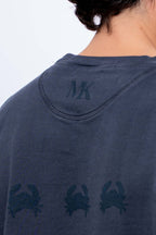 Felpa Uomo Blu granchi