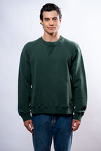 Felpa Uomo Verde granchi