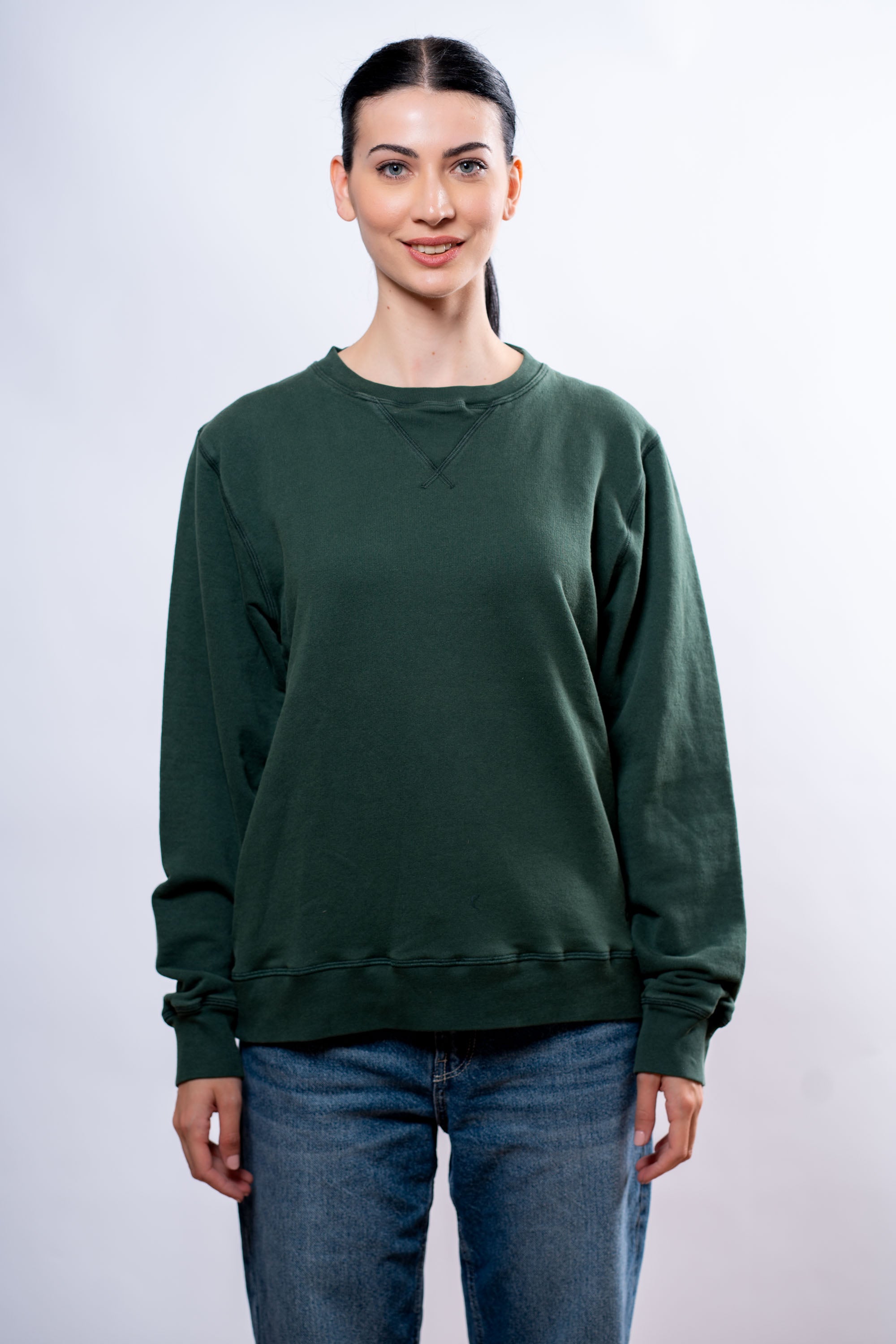 Felpa Donna Verde ferri golf