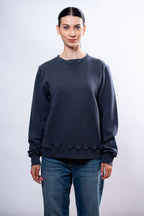 Felpa Donna Blu bassotto