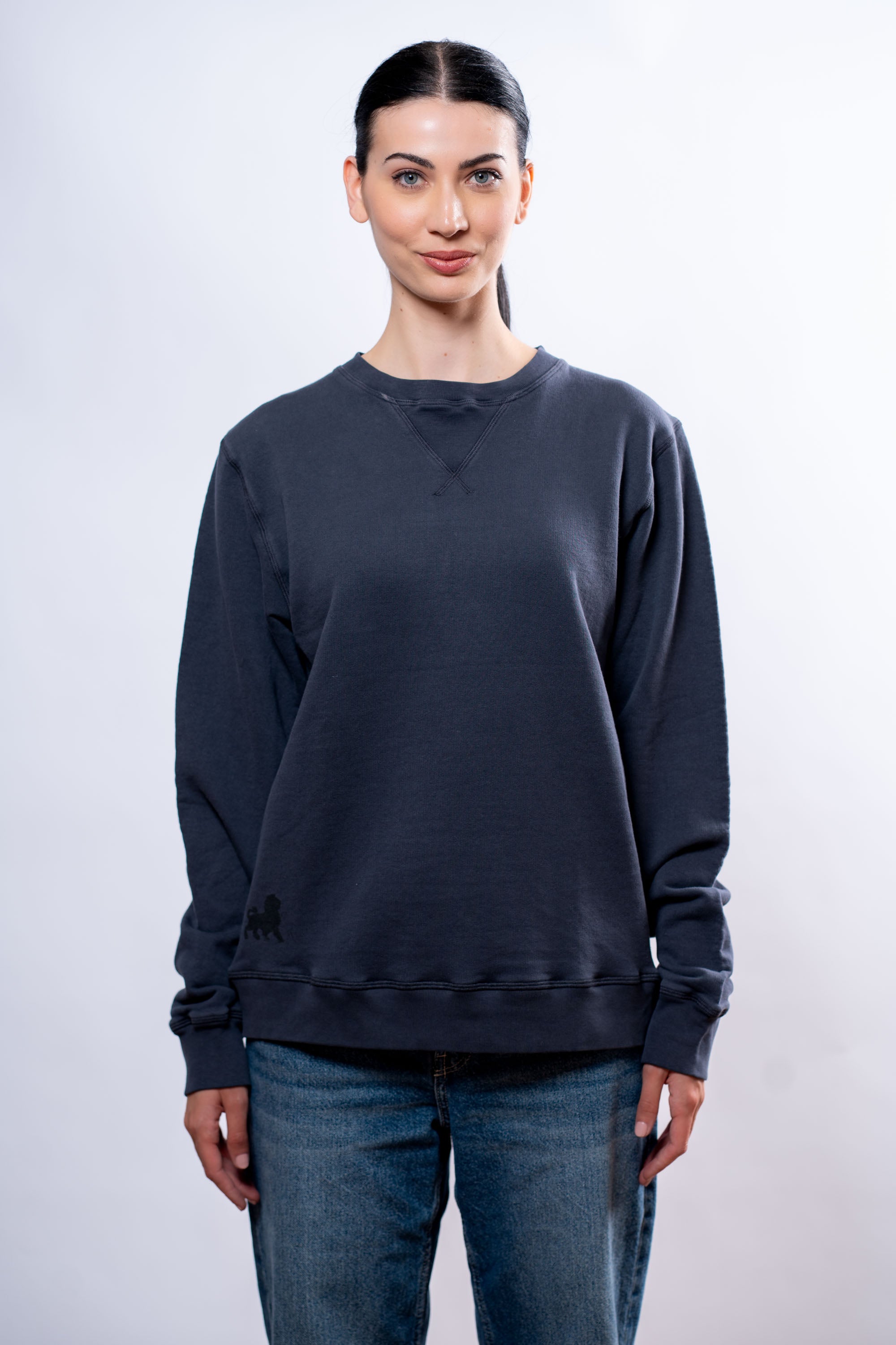 Felpa Donna Blu ferri golf
