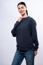 Felpa Donna Blu granchi