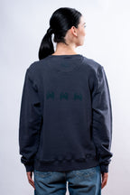 Felpa Donna Blu granchi